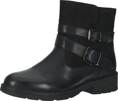 Produktbild von Fitters Footwear Stiefeletten in Übergrößen Schwarz 2237218 Laia Black große Damenschuhe