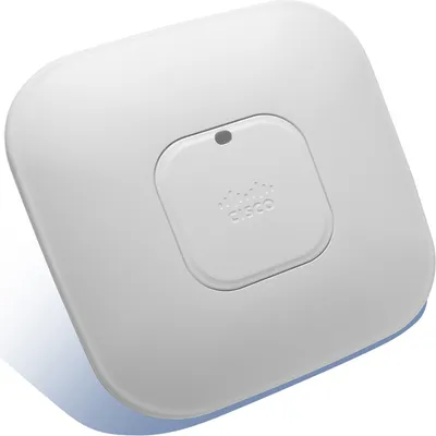 Produktbild von Cisco Aironet 3602I, 450 Mbit/s, IEEE 802.11a,IEEE 802.11g,IEEE 802.11n,IEEE 802.3af, 10,100,1000 Mbit/s, 2.4, 5, 32 MB, 256 MB