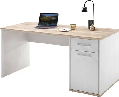 Produktbild von Schreibtisch - Sibiu Lärche Nachbildung - 160 x 73 cm - 1 Tür - 1 Schublade