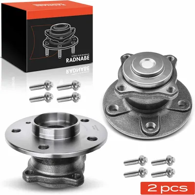 Immagine prodotto di Frankberg 2x mozzo ruota set cuscinetti posteriori per Mercedes-Benz Classe A W176 Classe B W242 W246 W245