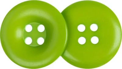 Zdjęcie produktu dla Zestaw 6 guzików - średnica 28 mm - zielony