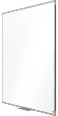 Immagine prodotto di Lavagna Nobo essence in melamina 1200x900mm - telaio in alluminio anodizzato - vaschetta porta pennarelli - colore bianco