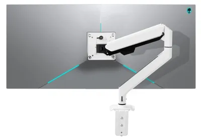 Obrázok produktu pre Držiak na monitor, biely, pre obrazovky s uhlopriečkou 17-36 palcov, nastaviteľný, nosnosť 2-12 kg
