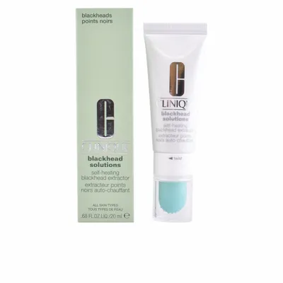 Zdjęcie produktu dla Clinique Blackhead Solutions Self-Heating Blackhead Extractor, Kobiety, Skóra problemowa, Krem, Przeciwtrądzikowy, Antyzaskórnikowy, 20 ml, Tubka