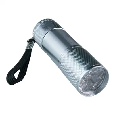 Obrázek produktu pro Kovová kapesní svítilna DPM SP1705, 9xLED, 3xAAA
