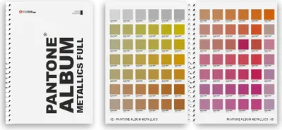 Immagine prodotto di Album Pantone Metallizzato Rivestito
