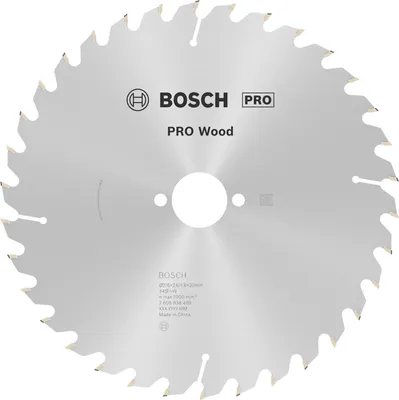 Produktbild von PRO Wood Kreissägeblatt, 216 x 2,6 x 30 mm, T34
