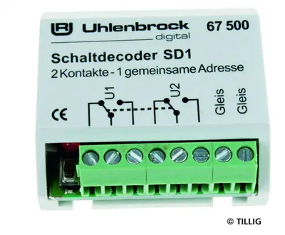Produktbild von Tillig Schaltdecoder SD 1 66837