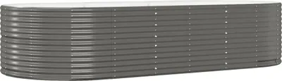 Produktbild von vidaXL Hochbeet Grau 291x140x68 cm Verzinkter Stahl