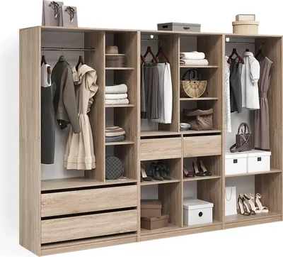 Immagine prodotto di Armadio Livinity Trento Sonoma Set di 3, Model 58978