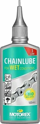 Obrázok produktu pre Motorex Chain Lube Wet Conditions Oil 100 ml Cyklo-čistenie a údržba
