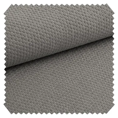 Produktbild von novely® Abverkauf MAKAO Leichter Velours-Möbelstoff Feine Wabenprägung 1lfm - Farbe: 13 Betongrau