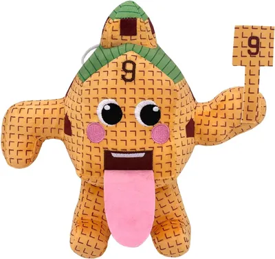 Produktbild von Steal a Brainrot Plüschtiere, 25 cm großes niedliches Brainrot 67, Sammlerstück Brain Rot Plüschgeschenk für Fans (Esok Sekolah)