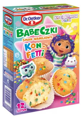 Zdjęcie produktu dla Dr. Oetker Babeczki Konfetti Gabi 300 g