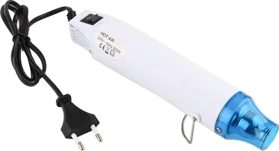 Produktbild von 300W Heißpistole Elektrisches Elektrowerkzeug Heißluft Polymerton DIY (weiß)