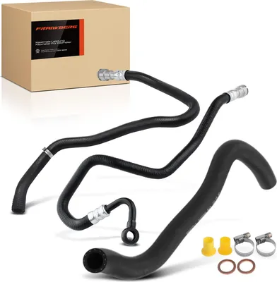 Produktbild von Frankberg 3x Ausgleichsbehälter Schlauch+Hydraulikschlauch für BMW E81 E82 E88 E90 E91 E92