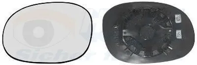 Produktbild von VAN WEZEL Spiegelglas Außenspiegel Links passend für PEUGEOT 206 Schrägheck (2A/C) Asphärisch Beheizbar 4028837