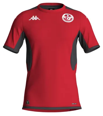 Produktbild von Kappa Mokiba Pro 2 Tunisia Trainingstrikot | Recyceltes Polyester Hydro-Way | Sl