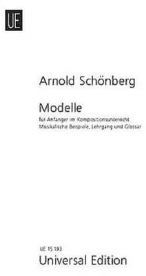 Produktbild von Schönberg, A: Modelle für Anfänger im Kompositionsunterricht