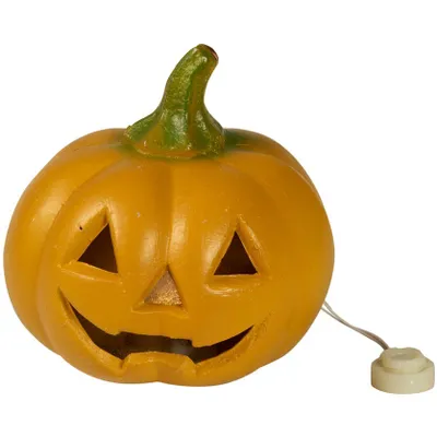 Produktbild von EUROPALMS Halloween Kürbis, beleuchtet, 12cm