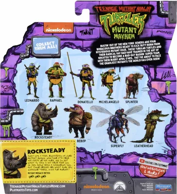 Produktbild von Teenage Mutant Ninja Turtles Splinter Basic Figur, 4 Jahr(e), Ninja Turtles, Mehrfarbig, Kunststoff