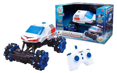 Produktbild von Raumfahrzeug-Spielzeug, ferngesteuertes Rover – mit Driftfunktion und Licht – 2,4 GHz – 25 cm – Ab 5 Jahren
