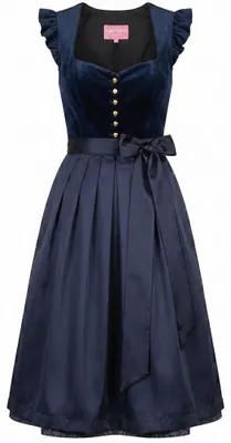 Produktbild von Dirndl Melora 70cm Länge marine 34