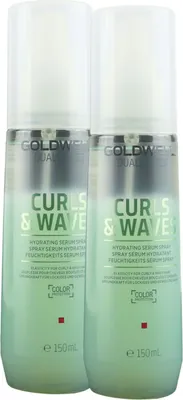 Produktbild von Goldwell Dualsenses Curls & Waves Hydrating 2 x 150 ml Feuchtigkeitsserum Spray Set