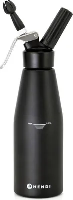 Image de HENDI Distributeur de crème Kitchen Line, noir, Kitchen Line, 0,95L, Noir, ⌀95x(H)320mm
