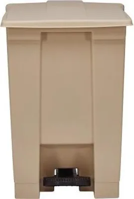 Produktbild von Rubbermaid Step-On 6144, 45,4 l, Rechteckig, Hart-Polyethylen (HDPE), Polypropylen (PP), Beige, Terrasse, FM, UV, OSHA