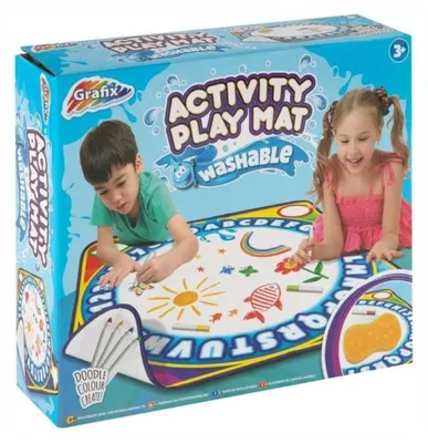 Productafbeelding van Grafix Wasbaar Speelkleed 47 X 47 Cm
