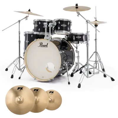 Produktbild von Pearl Export EXX725SZ/C31 Drumset mit Becken und Sitz