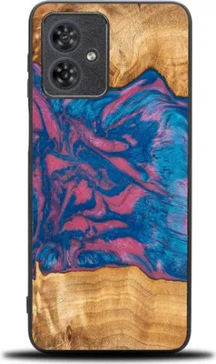 Produktbild von Holzhülle Bewood Unique Neons - Vegas für Motorola Moto G54 5G