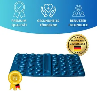 Produktbild von Winch Massagematte mit Noppen für Reflexzonen in Füßen, Händen und Rücken