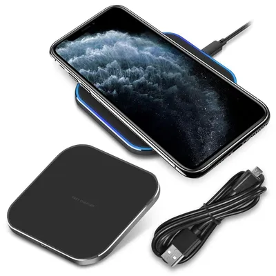 Produktbild von Induktives Schnell Ladegerät für Apple iPhone 11 Pro QI Wireless Laden Kabellos
