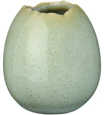 Produktbild von Ib Laursen Vase Eiförmig Grün (5,9x6,5cm)