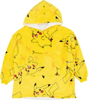 Obrázek produktu pro Pokémon - dětská deka s kapucí NS6940 (jedna velikost) (žlutá)