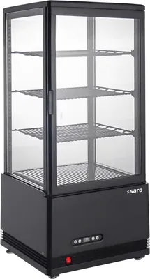 Produktbild von SARO Kühlvitrine SC 70 AV, schwarz