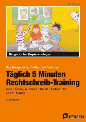 Produktbild von Täglich 5 Minuten Rechtschreib-Training - 2.Klasse