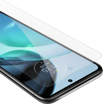 Produktbild von Cadorabo Schutzfolie für Motorola MOTO G72 in KRISTALL KLAR Gehärtetes Tempered Display-Schutzglas Panzerfolie