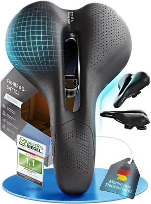 Produktbild von Ergonomischer Fahrradsattel mit ErgoFoam+ für Damen & Herren