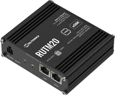 Produktbild von TELTONIKA RUTM20 5G Router PoE Dual SIM und eSIM