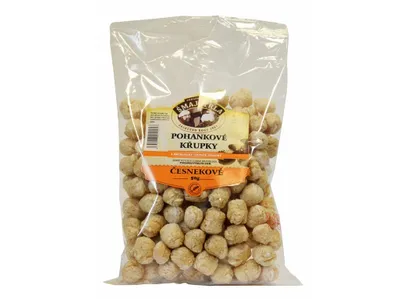 Obrázek produktu pro Pohankové křupky česnekové 50 g ŠMAJSTRLA
