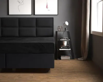 Immagine prodotto di Sleeptime Velvet lenzuolo matrimoniale nero 140 x 200 cm