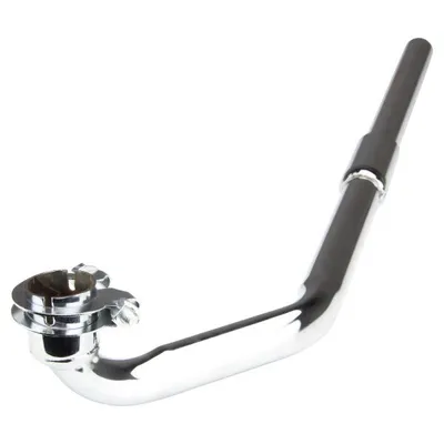 Zdjęcie produktu dla Kolektor wydechowy P2 lewy z przyłączem wtykowym 22 mm + zacisk do Hercules Prima M 2 3 4 5 6, Hobby Rider HR 2, Optima - Cit