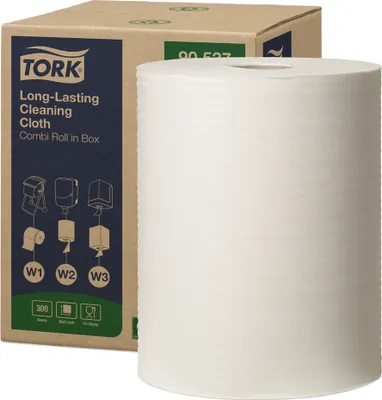 Produktbild von TORK Mehrzweck-Putzrolle 1-lagig weiß 114 m