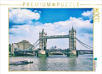 Produktbild von CALVENDO Puzzle Tower Bridge 2000 Teile Puzzle quer | 2000 Teile Lege-Größe 90x67cm Foto-Puzzle für glückliche Stunden