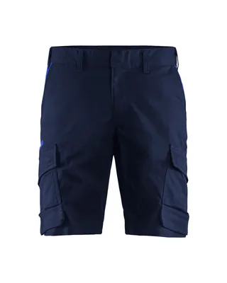 Produktbild von Blakläder® Industrie Shorts Stretch 1446 1832 in div. Farben, Farbe:schwarz/rot, Größe:48