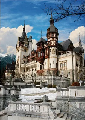 Zdjęcie produktu dla D-Toys Puzzle - 1000 elementów - Zamek Peles Rumunia Puzzle