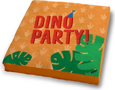 Produktbild von "Dinosaurier" | Servietten 20Stk./33x33cm